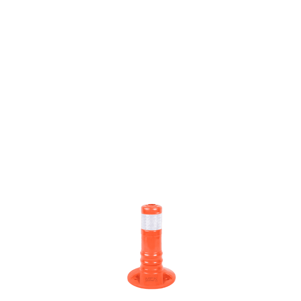Stalp Delimitator ECO, PE, 30 cm, Portocaliu